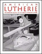 American Lutherie #76 Cover