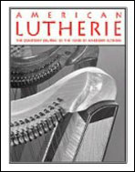 American Lutherie #77 Cover