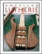 American Lutherie #85 Cover