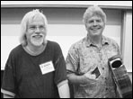 Harry Fleishman and Mark Swanson at the 2005 GAL Convention