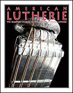 American Lutherie #101 Cover