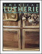 American Lutherie #106 Cover