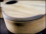 the armrest bevel on a acoustic guitar by Jeffrey Yong