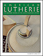 American Lutherie #113 Cover