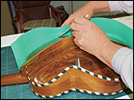 Making a two-piece vaulted guitar back used by mariachi bands