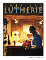 American Lutherie #118 Cover