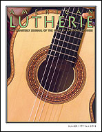 American Lutherie #119 Cover