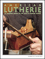 American Lutherie #122 Cover