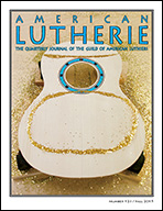 American Lutherie #123 Cover