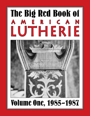 Big Red Book of American Lutherie Volume One Cover