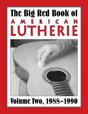 Big Red Book of American Lutherie Volume Two Cover