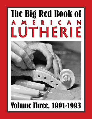 Big Red Book of American Lutherie Volume Three Cover