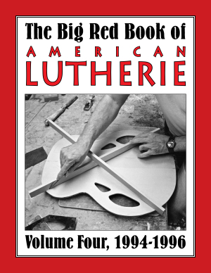 Big Red Book of American Lutherie Volume Four Cover