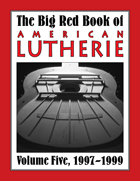 Big Red Book of American Lutherie Volume Five cover