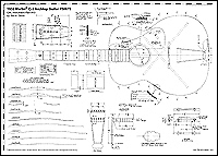 GAL Instrument Plan #10 1932 Martin C-3 Archtop