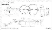 GAL Instrument Plan #40 English Treble 'Gamba after Henry Jaye