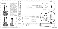 GAL Instrument Plan #43 Martin Tenor Ukulele