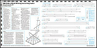 GAL Instrument Plan #61 1986 Sullivan/Elliott Harp Guitar