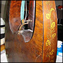 Back view of Fabricatore guitar