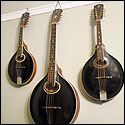 A nice set of Gibson mandolin orchestra instruments