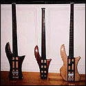 Three of David King's early basses