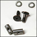 Hardware parts used in Mike Doolin's adjustable neck joint