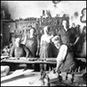 Amedee Dieudonne's workshop in Mirecourt in May of 1946