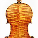 Outline of a Stradivari violin