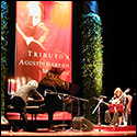 A Sheppard guitar at the Barrios tribute in 2005.