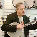 Stan Werbin with banjos.