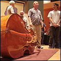 James Ham's upright bass at the 2011 Guild of American Luthers Convention