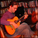 Steve Marchione playing at the 2006 GAL Convention flamenco open mike with R.E. Brune.