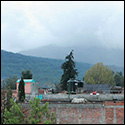 Various views of Paracho from the shop windows