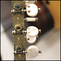 Tuning gears of a historical guitar