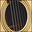 Rosette of a Franklin guitar