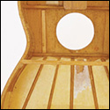 The inside soundboard of the 1875 Torres guitar had been lined with up to 5 layers of synthetic cloth.