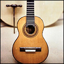 This tiny Santos Hernandez guitar was possibly a “salesman sample”