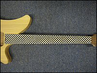 Picture 1 of checkered fingerboard by John Calkin