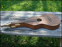 Top view of a Walnut and Sycamore Wiessenborn