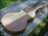 back view of a Walnut and Sycamore Wiessenborn